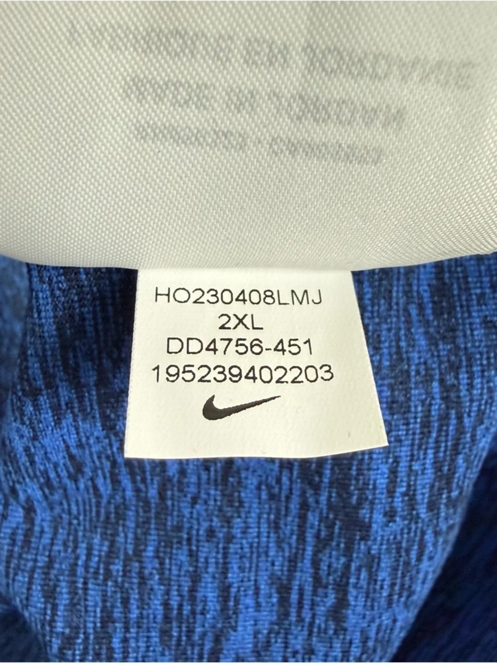 Nike Dri-FIT Element 1/4 Zip Mens XXL Running Blue DD4756 451 Long Sleeve NWT